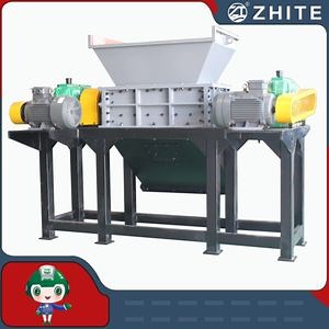 [Hot Item] Double Shaft Shredder for Animal Carcass/Medical Waste/Hazardous Waste/Kitchen Waste/ Household Appliances