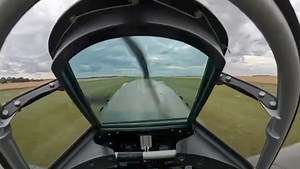 Hurricane take off from Fowlmere airfield in the UK which is a former Battle of Britain airfield situated a couple of miles to the west of Duxford. #hawkerhurricane #Hurricane #ww2 | Warbird_Experience