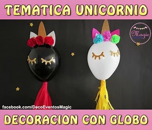 151K views · 4.7K reactions | Mira esta bella decoracion en globo de la tematica Unicornio para festejar tu cumpleaños ya sea para niña o adulta :) #DecoEventosMagic #Unicornio | Deco Eventos Magic | Facebook