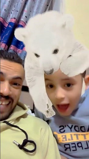 الدب ده جه منين😂😂