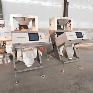[Hot Item] High Sorting Accuracy Coffee Beans Mung Beans Peas Chickpea White Beans Optical Colour Sorter Machine