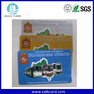 [Hot Item] ISO/IEC 14443-a Mf Plus S 2K E-Payment RFID Ticket Card