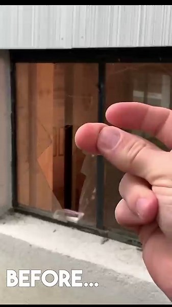 Man Show How to Replace a Basement Window the Easy Way