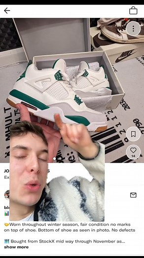 Depop reseller tried to finesse us #sneakerhead #depop #vinted | Cultureforcevlogs