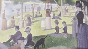 Georges Seurat Canvas Wall Art A Sunday on La Grande Jatte Poster Impressionist Art Nature Landscape Oil Painting Decoration Suitable for Bedroom Living Room Office Wall Decorate（18x24in/45x60cm）