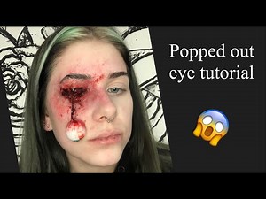 eye popped out of socket sfx tutorial