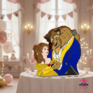 Beautiful and the Beast Piñata – Princesses Children's Birthday - Etsy UK