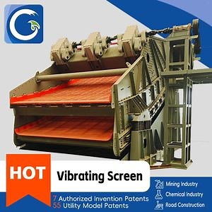 [Hot Item] Xinxiang Green Screen Coal Mineral Screening Banana Vibrating Screen Sieve Machine