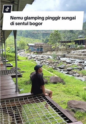 Glamping Indah di Pinggir Sungai Sentul