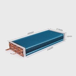 [Hot Item] Commercial Grade Copper Tube Fin Evaporator Unit for Bakery Display Case and Freezer Refrigeration Applications