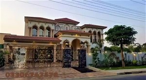 2K views · 13 reactions | Spanish Design 2-Kanal Bungalow For Sale In Valencia town. 100 Feet Road. #0331 4887557 | Syed Brothers Real Estate | Facebook