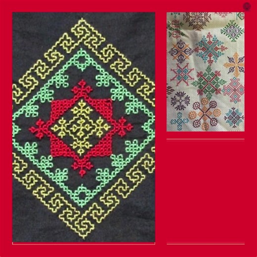 #Kasuti is a #traditional form of folk embroidery practiced in #Karnataka, #India. Kasuti work which is very intricate sometimes involves putting up to 5,000 stitches by hand and is traditionally made on dresswear like Ilkal sarees, Ravike/Kuppasa, and Angi. | Indian Council For Cultural Relations