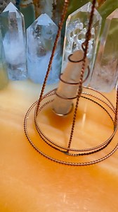 13K views · 281 reactions | The tensor vortex tower is a 30-centimeter-tall device containing a crystal that swings back and forth. #design #relax #goodvibes #positivevibes #healingvibes #frequency #vibration | MineStone OnEarth | Facebook