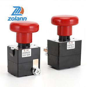 [Hot Item] Forklift Emergency Kill Switch 250A DC Battery Disconnect Switch Emergency Stop Switch for Industrial Truck