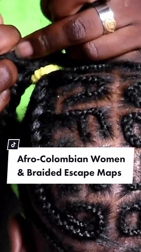 Black women using braids as escape maps! Our ancestors were so smart #latinxheritagemonth #hispanicheritagemonth #hispanictiktok #afrocolombian #afrolatina #blackhistory #latinxhistory #blacklatinhistory #colombia