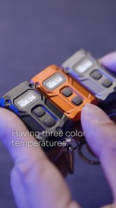 Never thought I'd need different color temps in a keychain light...