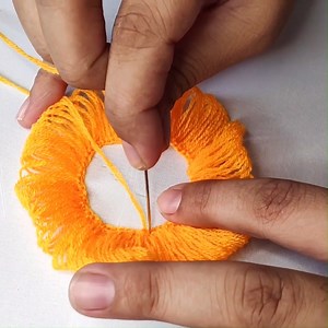 3.9K views · 62 reactions | Exclusive 3D Flower Embroidery Pattern #handmade #embroidery #needlework #crafts | Embroidery Skills ideas | Facebook