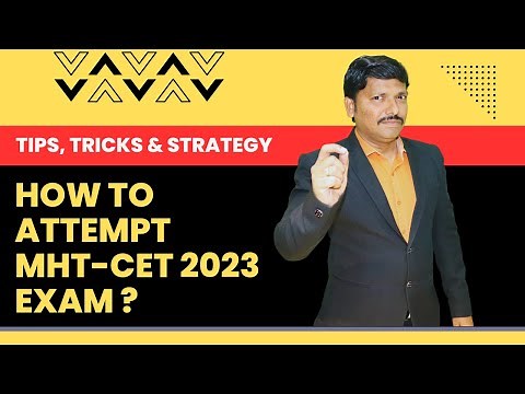 How to Attempt MHT-CET 2023 Exam? | Tips, Tricks & Strategy | Dinesh Sir