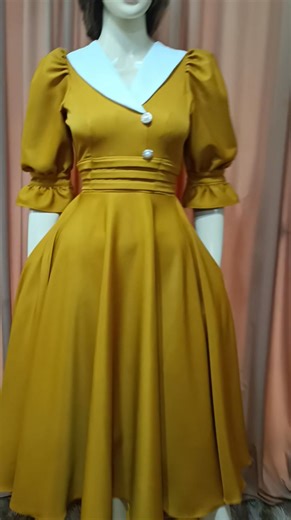 Adelfa 💕 Customised order starts @ 1299 Available color mustard and maroon. Plain elegant 1599 starting price Available on hand ready to ship . One small medium large XL 1199. Mine your size | Archaea's Collections 2