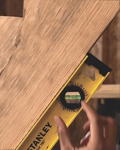 Working all the angles is easy when you’ve got the STANLEY© 24 IN. I-Beam 180™ level with rotating vial. http://bit.ly/3pYNa5B | STANLEY