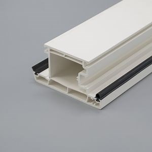 [Hot Item] Two/Three Track Sliding Series Fabricator Extrusion Gray Window Plastic UPVC Profile Doors Windows