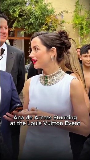 Ana de Armas Stunning at the Louis Vuitton Event in Morocco