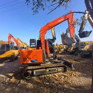 [Hot Item] Hitachi Zaxis-70 Secondhand Mini Excavator 7ton Small Crawler Original for Sale with CE/EPA Certificate