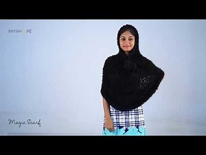Magic Scarf 20 ways to wear Indian girl demo