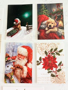 Vintage Christmas Cards, Unused Christmas Cards, Vintage Xmas Cards, Ephemera, Crafting, Christmas Greeting Cards, Christmas Ephemera - Etsy