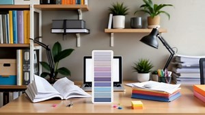 200 Pcs Purple Sticky Index Tabs, Page Markers Notes Tabs Writable and Repositionable Book Flags Tabs Strip Index for Page Marking Classify File,Writable and Transparent Sticky Notes Page Tabs Book