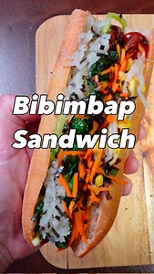 #bibimbapsandwich #vegankorean #bibimbap | Vegan Hacks