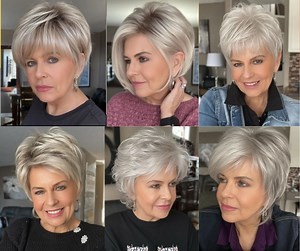 254K views · 2.8K reactions | +50 Melhores cortes de cabelo feminino especialmente para mulheres +40 +50 +70 anos | Cabelo Curto Feminino | Facebook