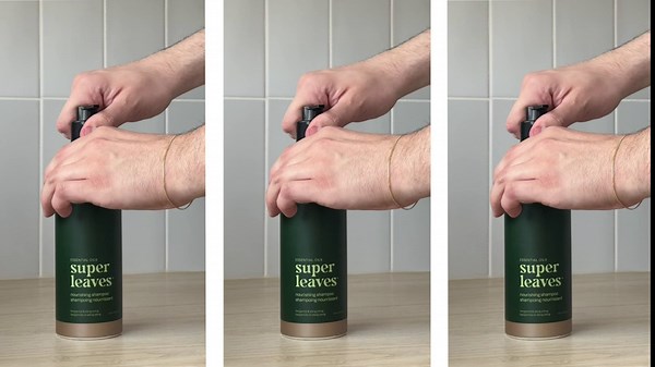 Bundle of ATTITUDE Hand Soap, Shower Gel, Shampoo and Conditioner with Essential Oils, EWG Verified, Vegan, Refillable Aluminum Bottle, Patchouli and Black Pepper, 16 Fl Oz