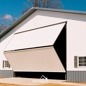 [Hot Item] Commercial Industrial Insulated Steel Folding Garage Door for Warehouse Electric Folding Garage Door for Workshop