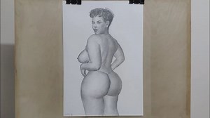 Nude pencil/pen art - YTboob