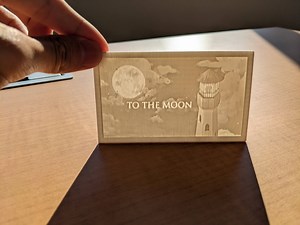 3D Printed Lithophane Art