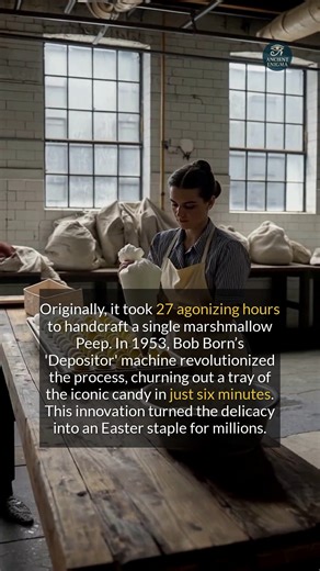 The iconic Easter candy was born from a sweet technological revolution. | Ancient Enigma