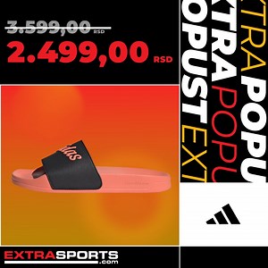 Ako još uvek niste odabrali papuče za leto, imamo rešenje! 🌊 Pronađite #adidas Adilette Shower po EXTRA ceni u #ExtraSports prodavnicama i online shop-u: bit.ly/3YxjEZi | Extra Sports - RS