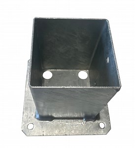 [Hot Item] HDG 4-Hole Post Base Plates Base Bracket for House Foundation System