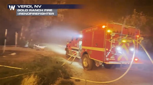 Check out these dramatic scenes of the Gold Ranch Fire out of Verdi, Nevada (located 10 miles west of Reno) along the CA / NV border. | WeatherNation