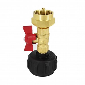 [Hot Item] Qcc1 Propane Refill Adapter with Shut off Controller Valve