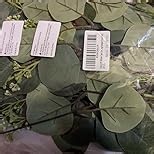 White Chair Sashes with Artificial Eucalyptus 50 Packs Tulle Chair Sashes for Wedding Aisle Decorations Chiffon Sheer Church Chair Cover Bulk for Bridal Baby Shower Banquet Party