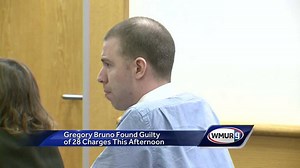 Gregory Bruno convicted on 28 charges, including arson