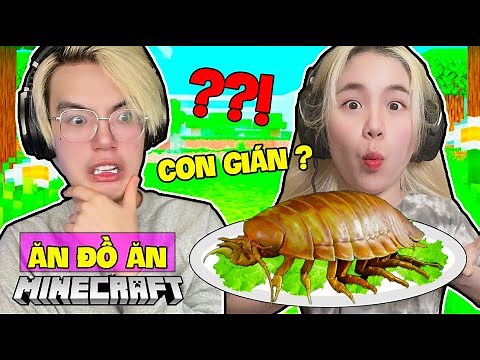 PHONG CAN AND SAMMY CHALLENGE 24 HOURS EATING ONLY FOOD IN MINECRAFT EPISODE 8