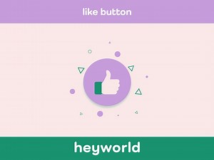 Like Button - Lower Thirds - Subscribe Button - Youtube Video Overlay - Animated Overlay - Youtube Graphics - Youtube Branding - Heyworld - Etsy Australia