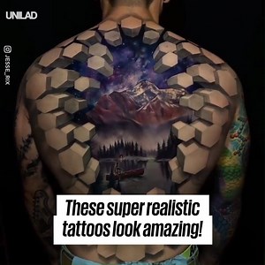 This tattoo artists creates super-realistic 3D tattoos! 👀🙌 | UNILAD