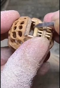 amazing art! carve egg shells | Thar Gan - NHN