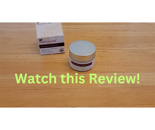 Watch Natural Bee Venom Face Lift Cream Manuka Honey, Shea Butter on Amazon Live