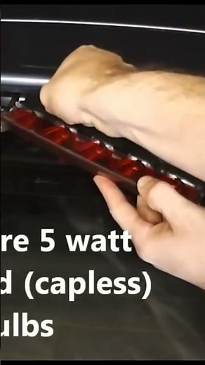 Ford Focus how to change centre brake light bulbs #focus #ford #marksgarage