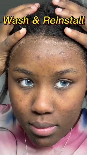 4.9K views · 58 reactions | #lacewigtutorial Désinstallation, nettoyage et pose d'une frontale ✨ On apprend chaque jour mesdames  Suivez la vidéo jusqu'à la fin ☺️ #wig #wigclean #wiginstall #bobwig | Lorry's Wigs | Facebook